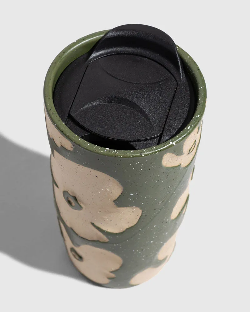 10 oz. Insulated Stoneware Travel Mug