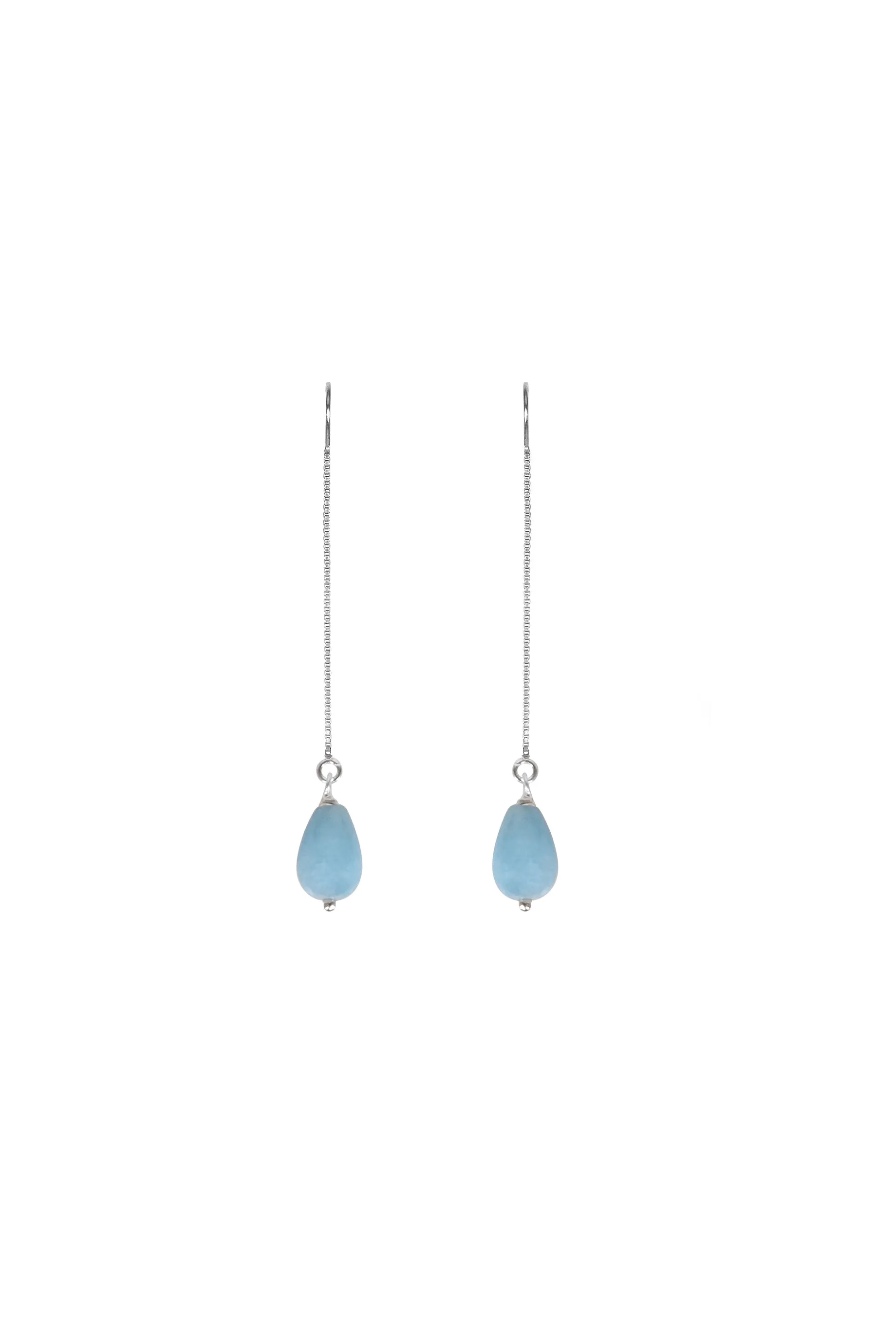 Alouette Design
 Thread Earring - Ocean