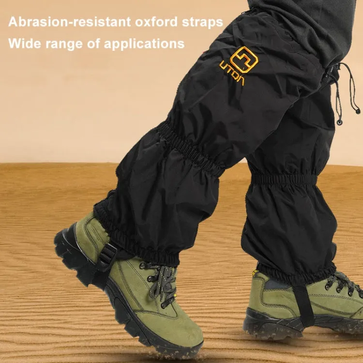 AOTU AT8904 1pair Hiking Climbing Snowproof Sandproof Leg Protector Shoes Covers