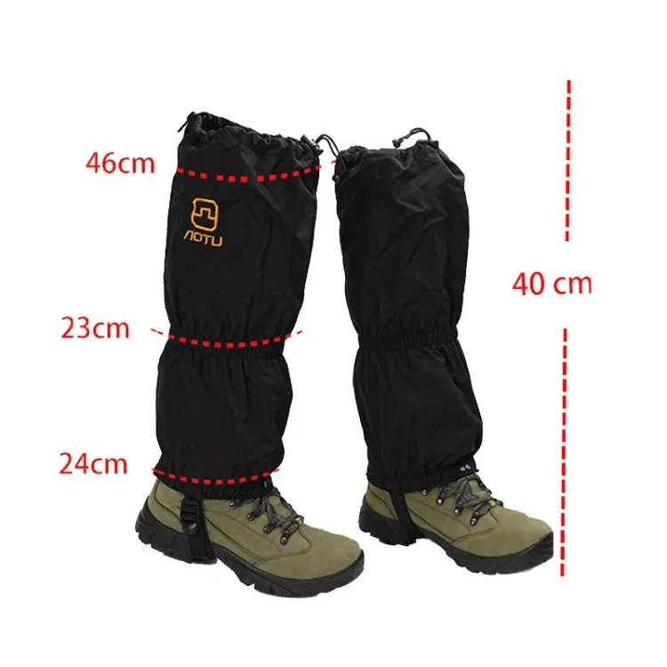 AOTU AT8904 1pair Hiking Climbing Snowproof Sandproof Leg Protector Shoes Covers