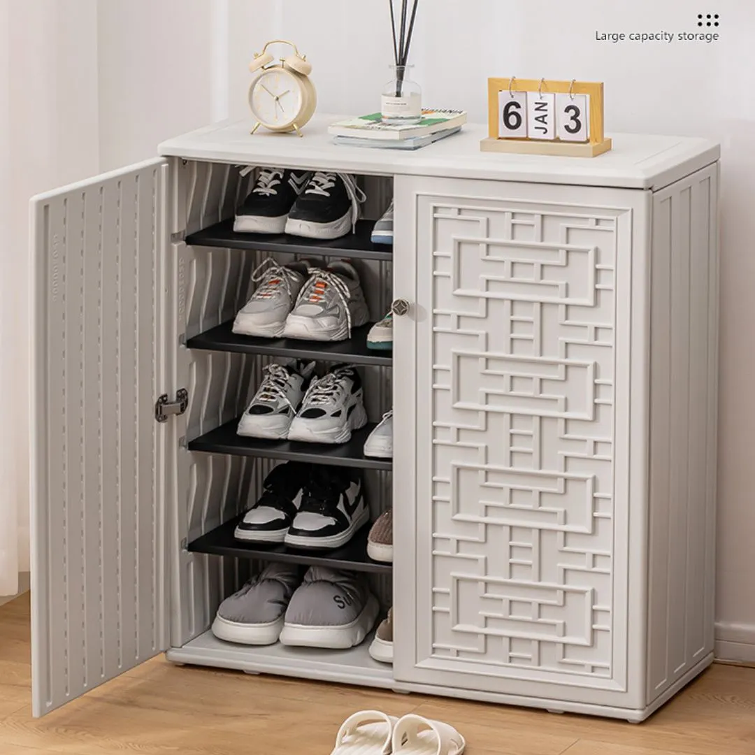 AVA Multipurpose Outdoor Storage Shoe Cabinet White