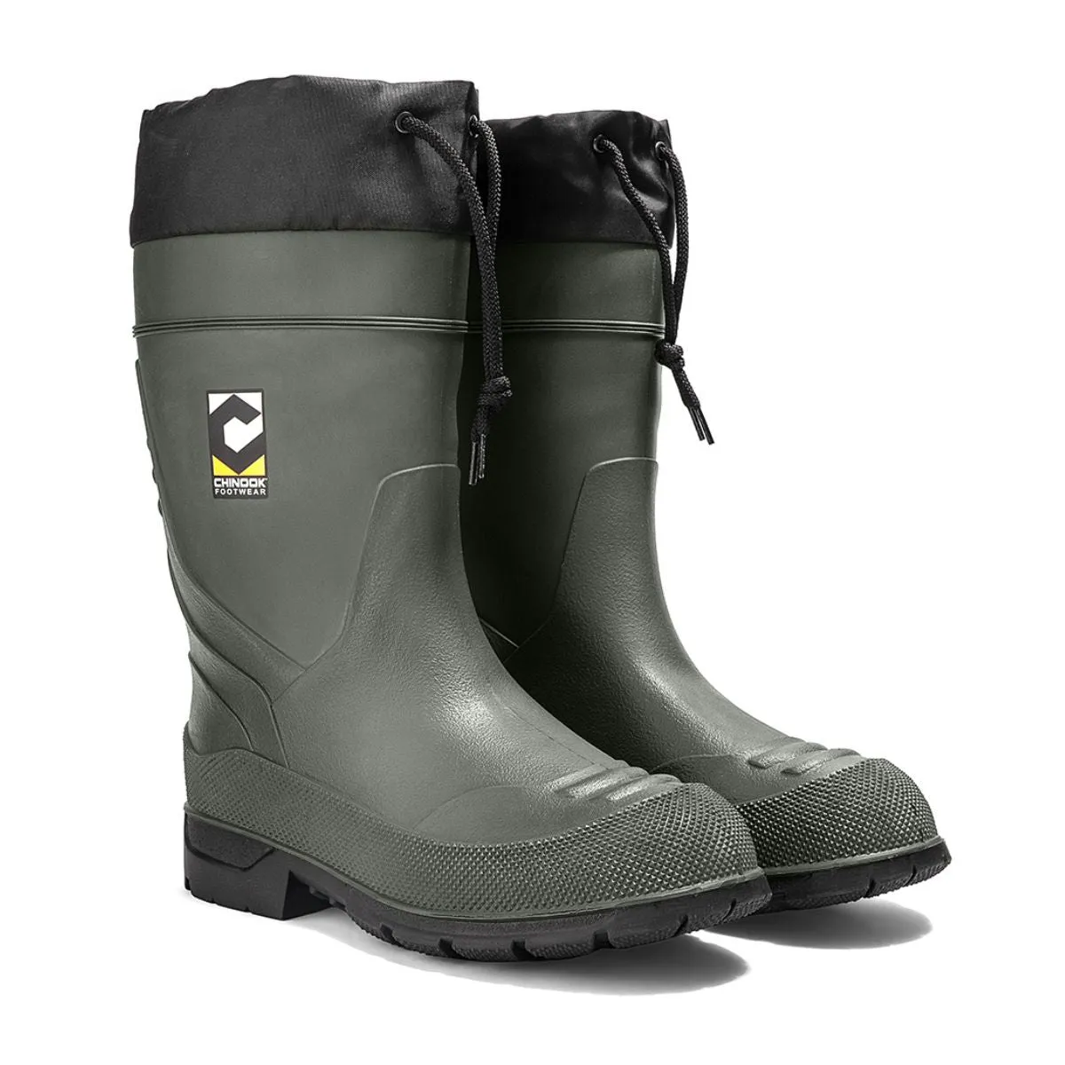 Badaxe Waterproof Rubber Boot in Green