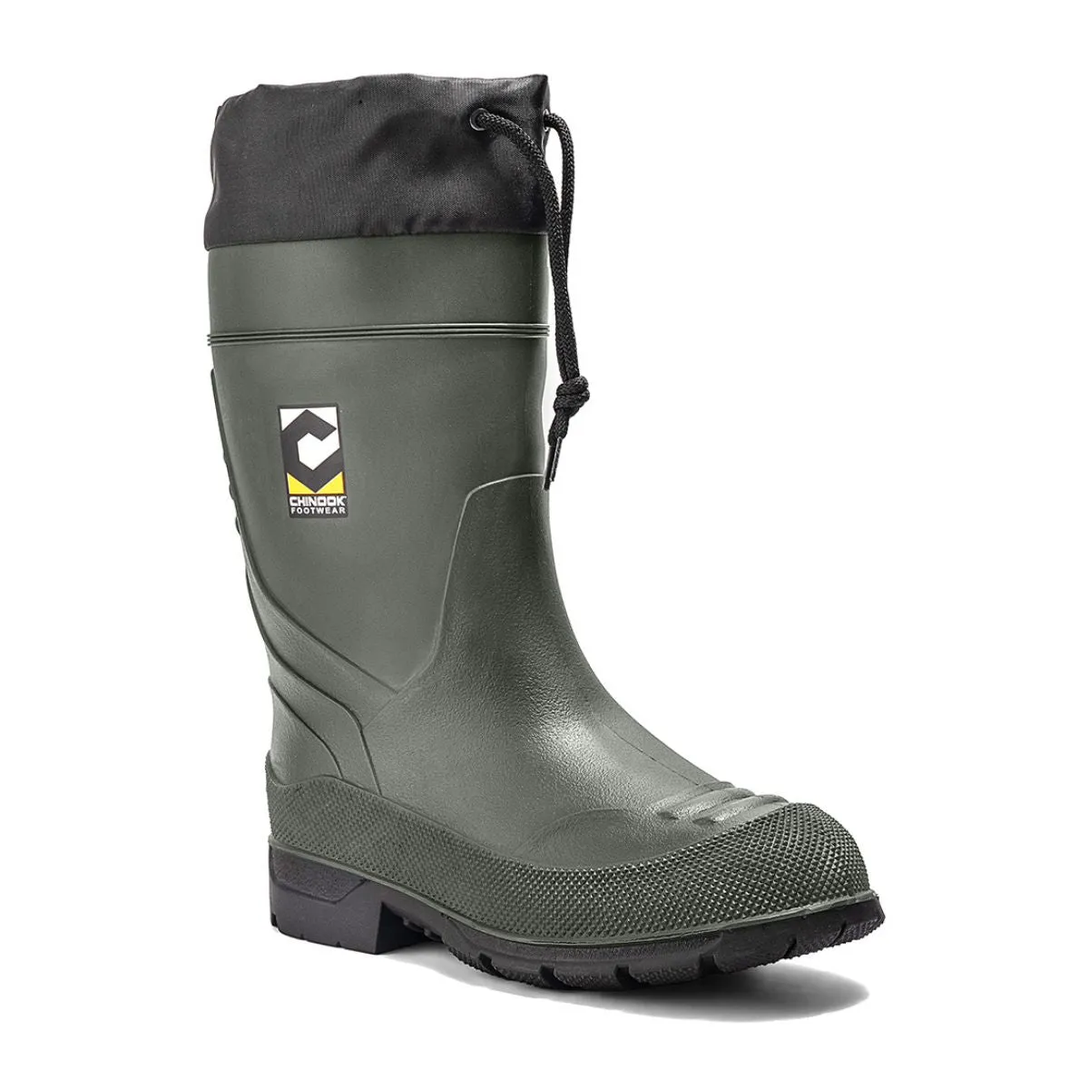 Badaxe Waterproof Rubber Boot in Green