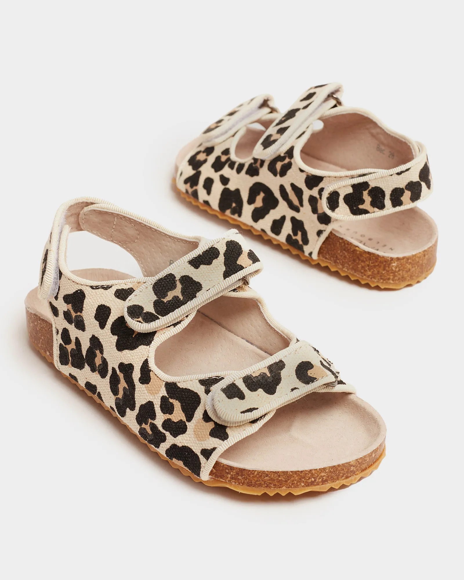 Bec Mini Sandal - Ginger Leopard