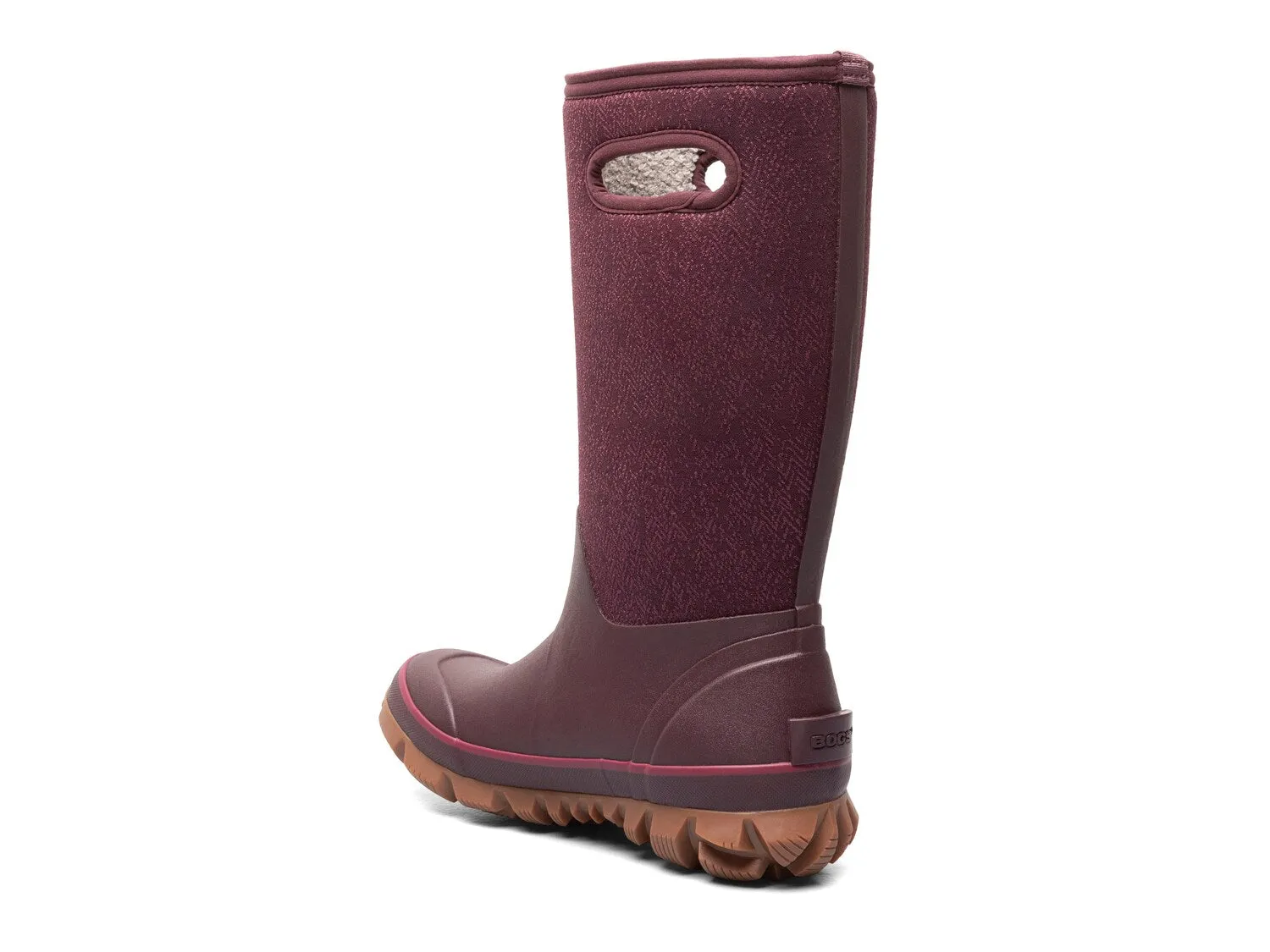 Bogs Whiteout Faded Snow Boots, dark red