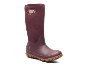 Bogs Whiteout Faded Snow Boots, dark red