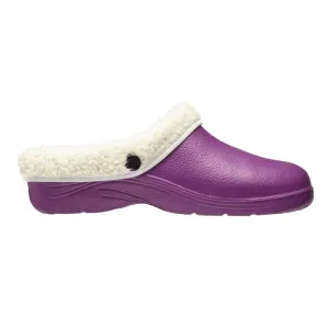 Briers Lilac Thermal Clogs - Size 7