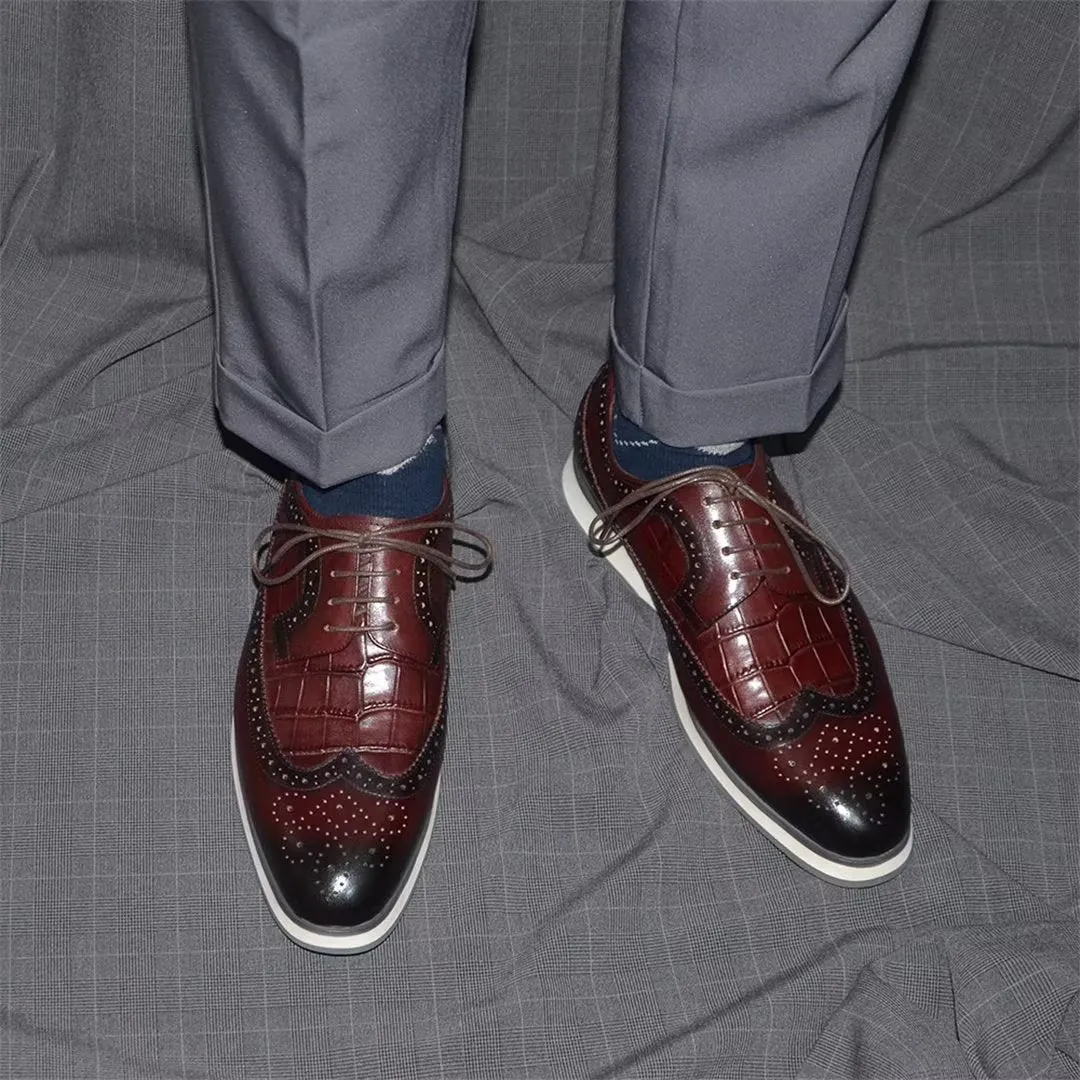 City Elegance Lace-Up Dress Shoes