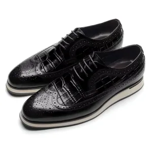 City Elegance Lace-Up Dress Shoes