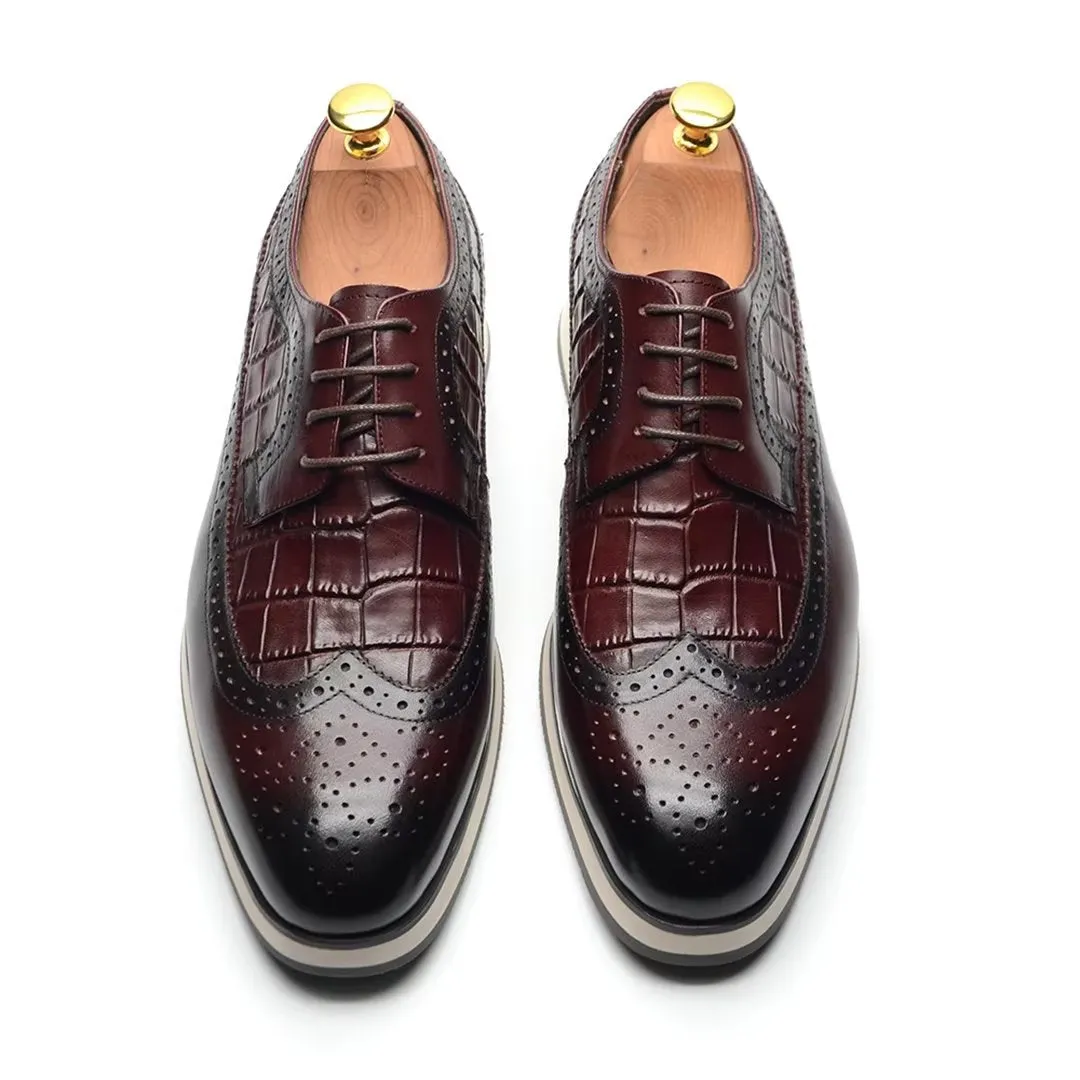 City Elegance Lace-Up Dress Shoes