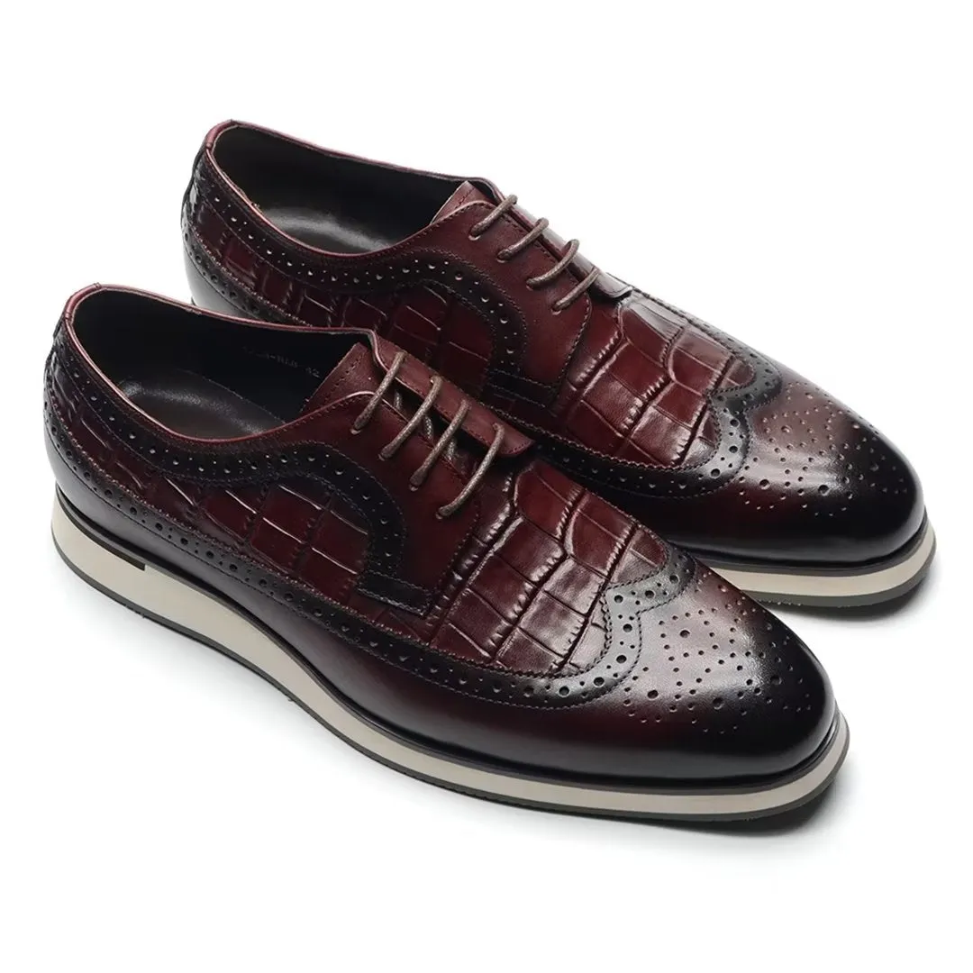 City Elegance Lace-Up Dress Shoes