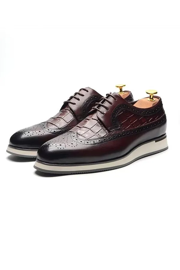 City Elegance Lace-Up Dress Shoes