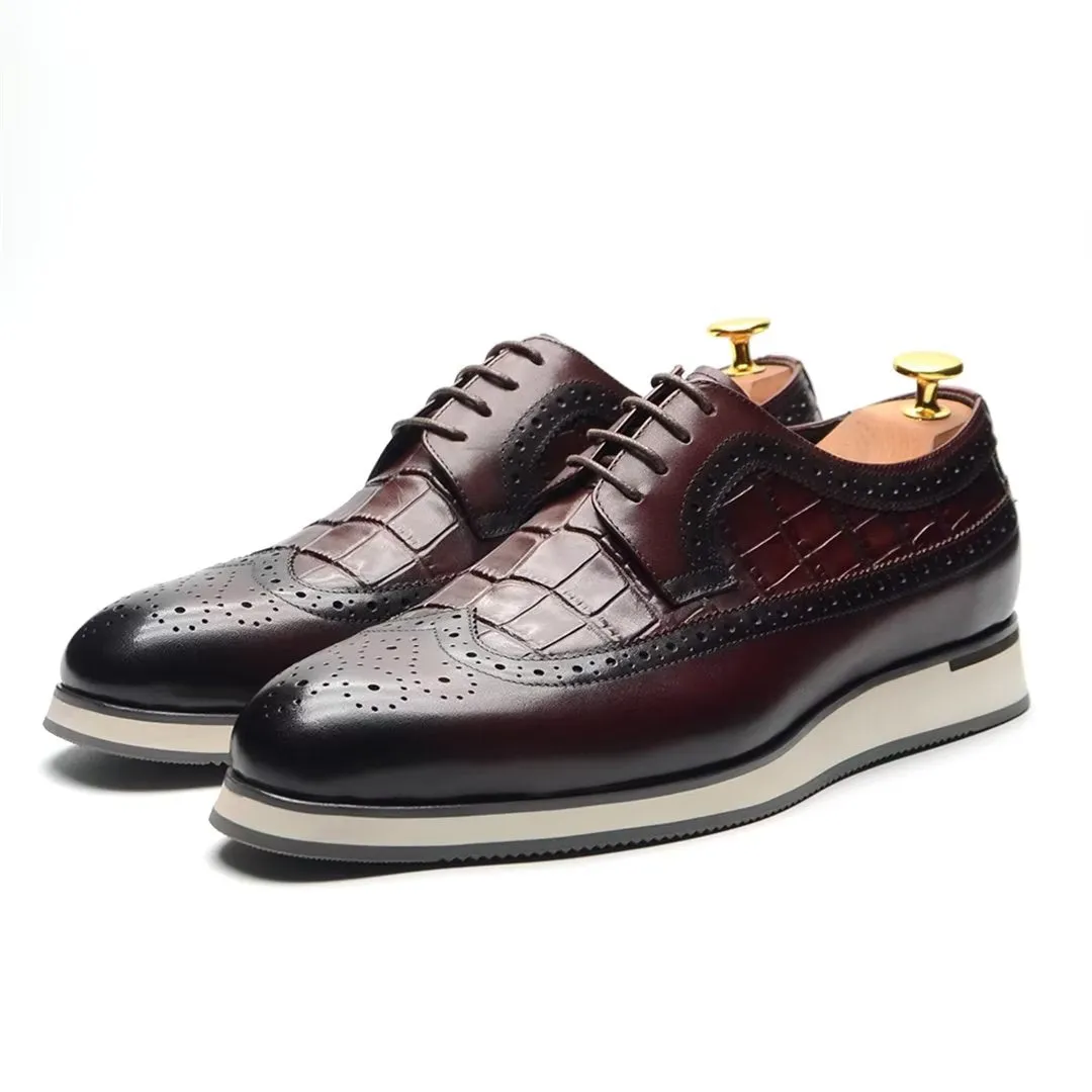 City Elegance Lace-Up Dress Shoes