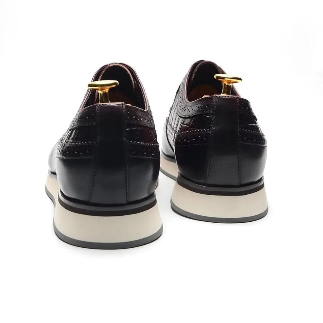 City Elegance Lace-Up Dress Shoes