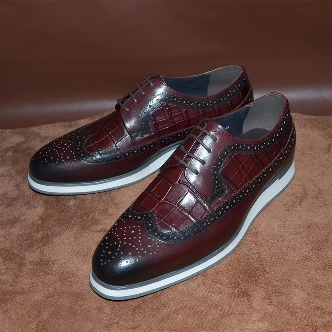 City Elegance Lace-Up Dress Shoes