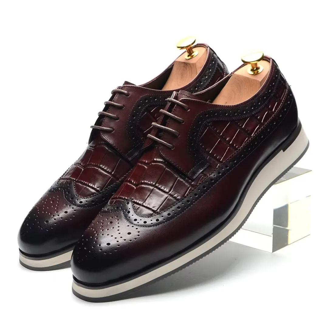 City Elegance Lace-Up Dress Shoes