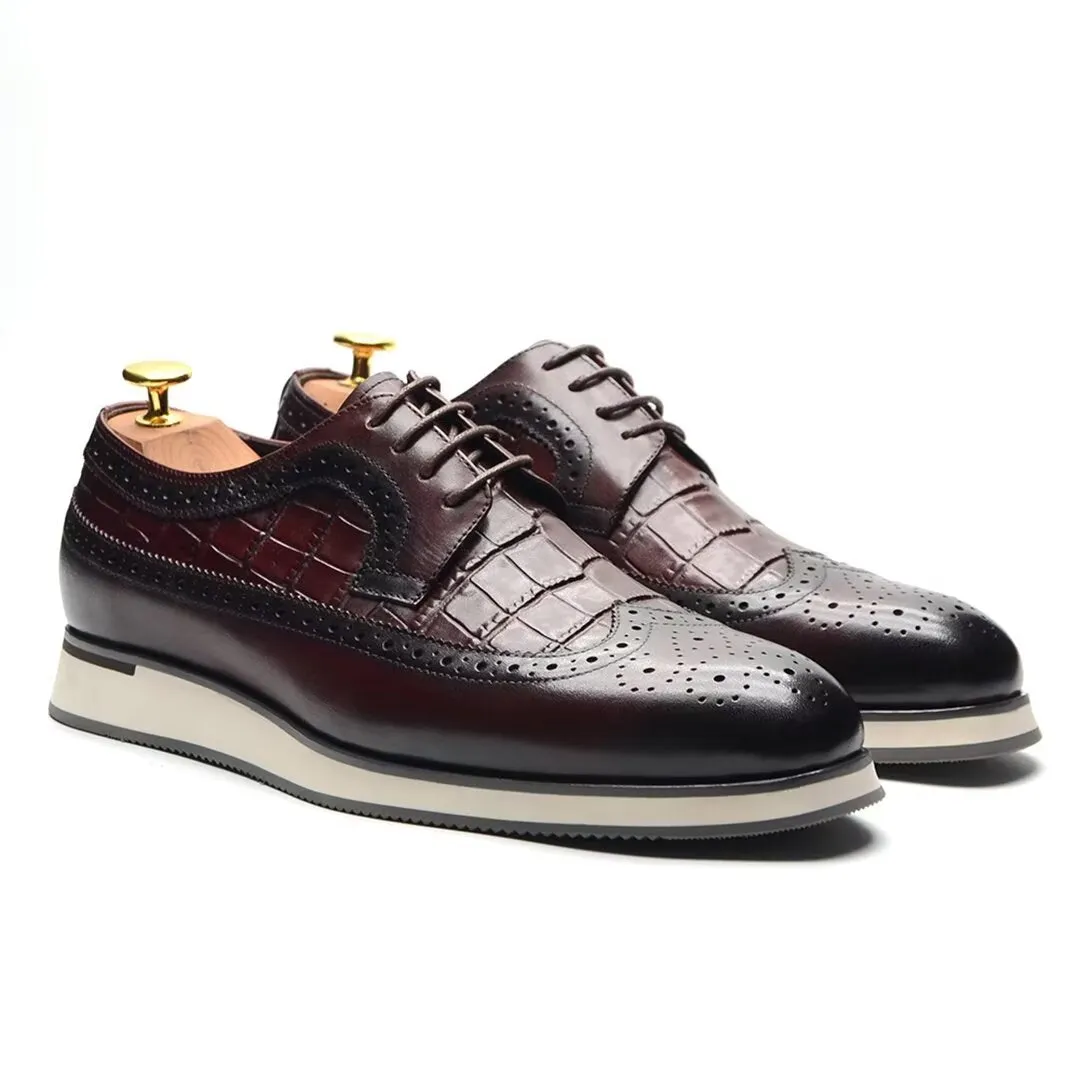 City Elegance Lace-Up Dress Shoes