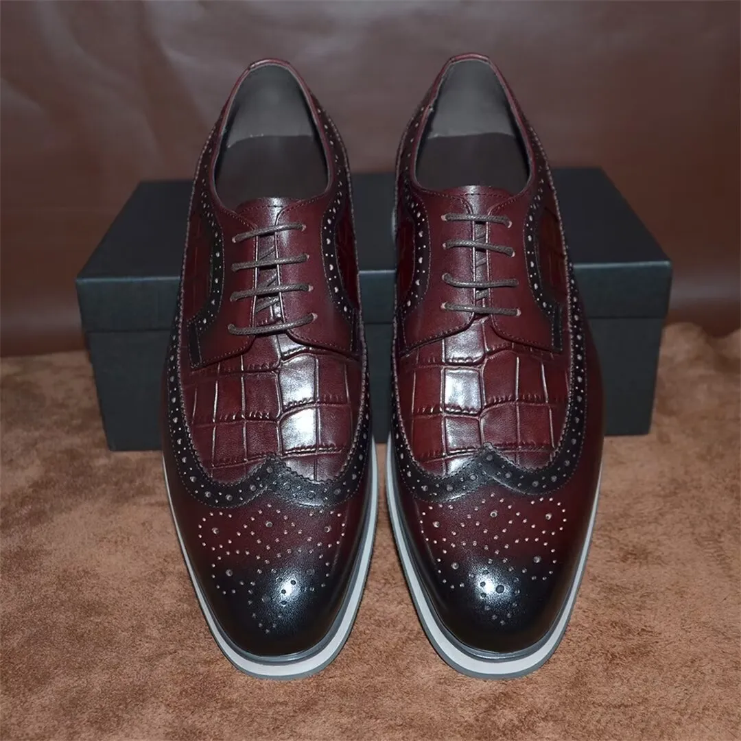 City Elegance Lace-Up Dress Shoes