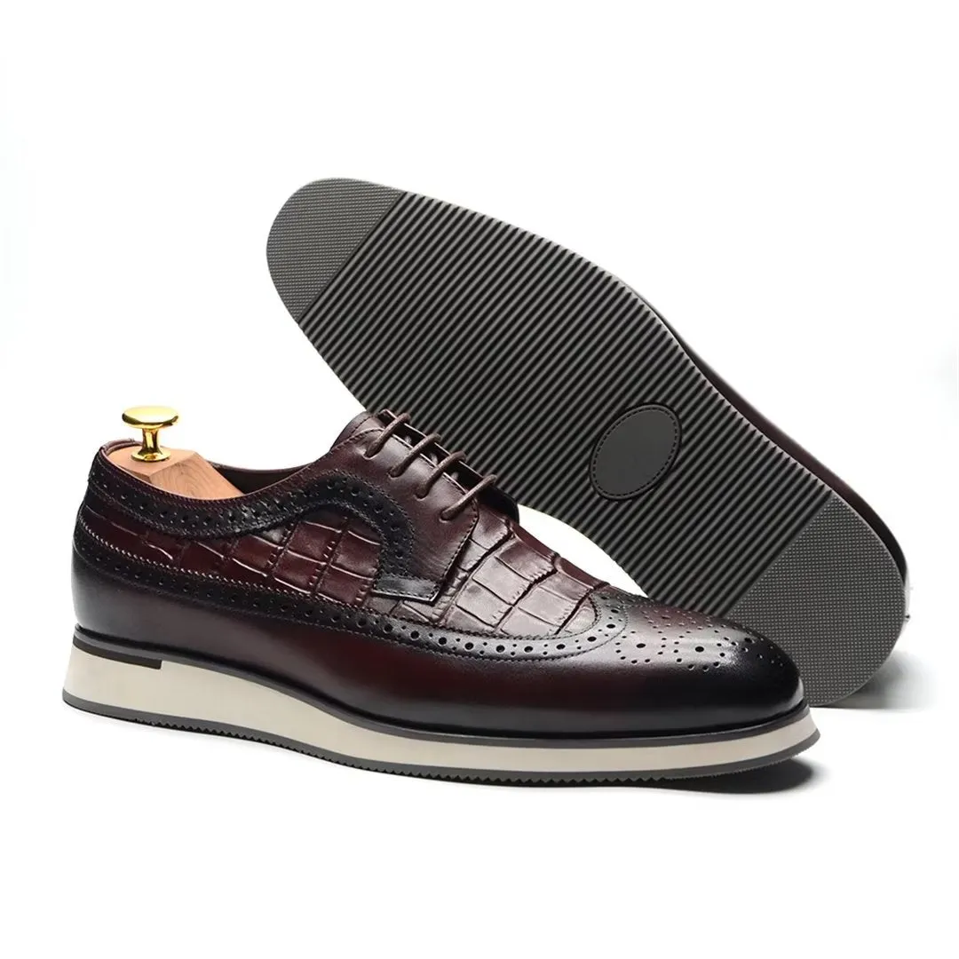 City Elegance Lace-Up Dress Shoes