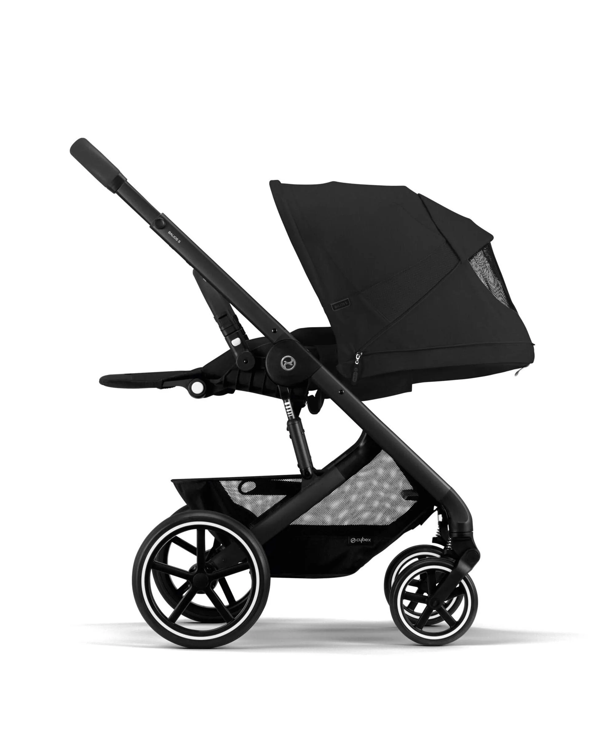 Cybex Balios S Essential Pushchair Bundle - Moon Black