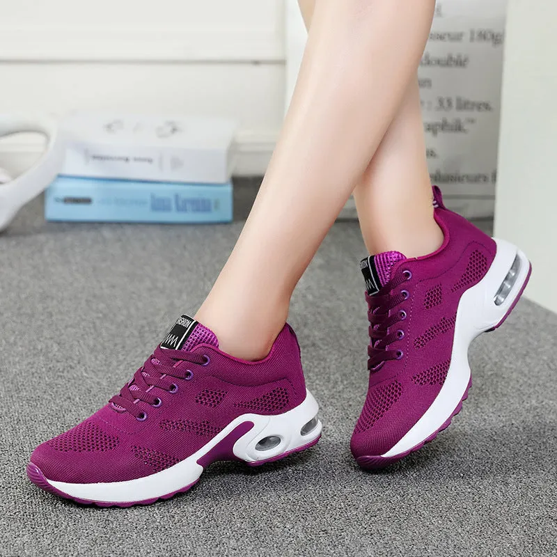 Dense Mesh Flyknit All-matching Comfortable Casual Women Sneaker