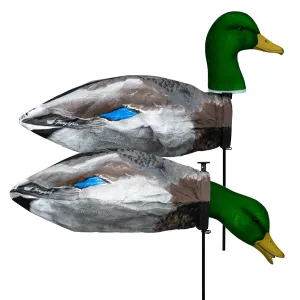 Drake Mallard Slammer Sock – 12 Pack w/ Flocked 3d Head / Pre-Assembled