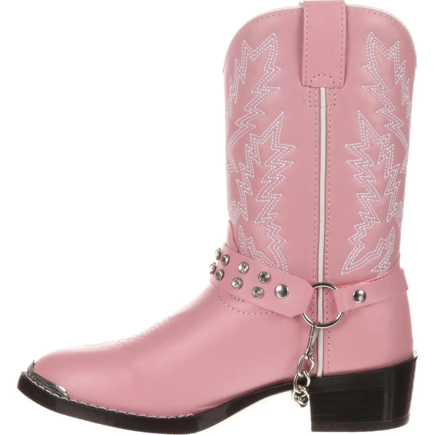 Durango® Little Kid Pink Rhinestone Western Boot