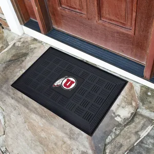 Fanmats Utah Utes Heavy Duty Vinyl Medallion Door Mat - 19.5" x 31"