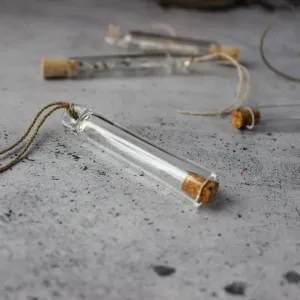 French Vintage Style Glass Tubes