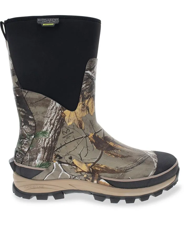 Frontier Western Chief Men's Insulated Neoprene Rain Boots, Green