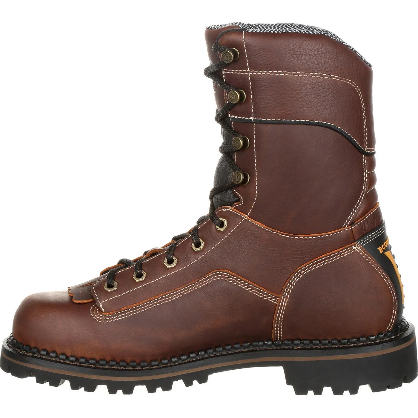 Georgia Boot AMP LT Logger Composite Toe Low Heel Waterproof Work Boot