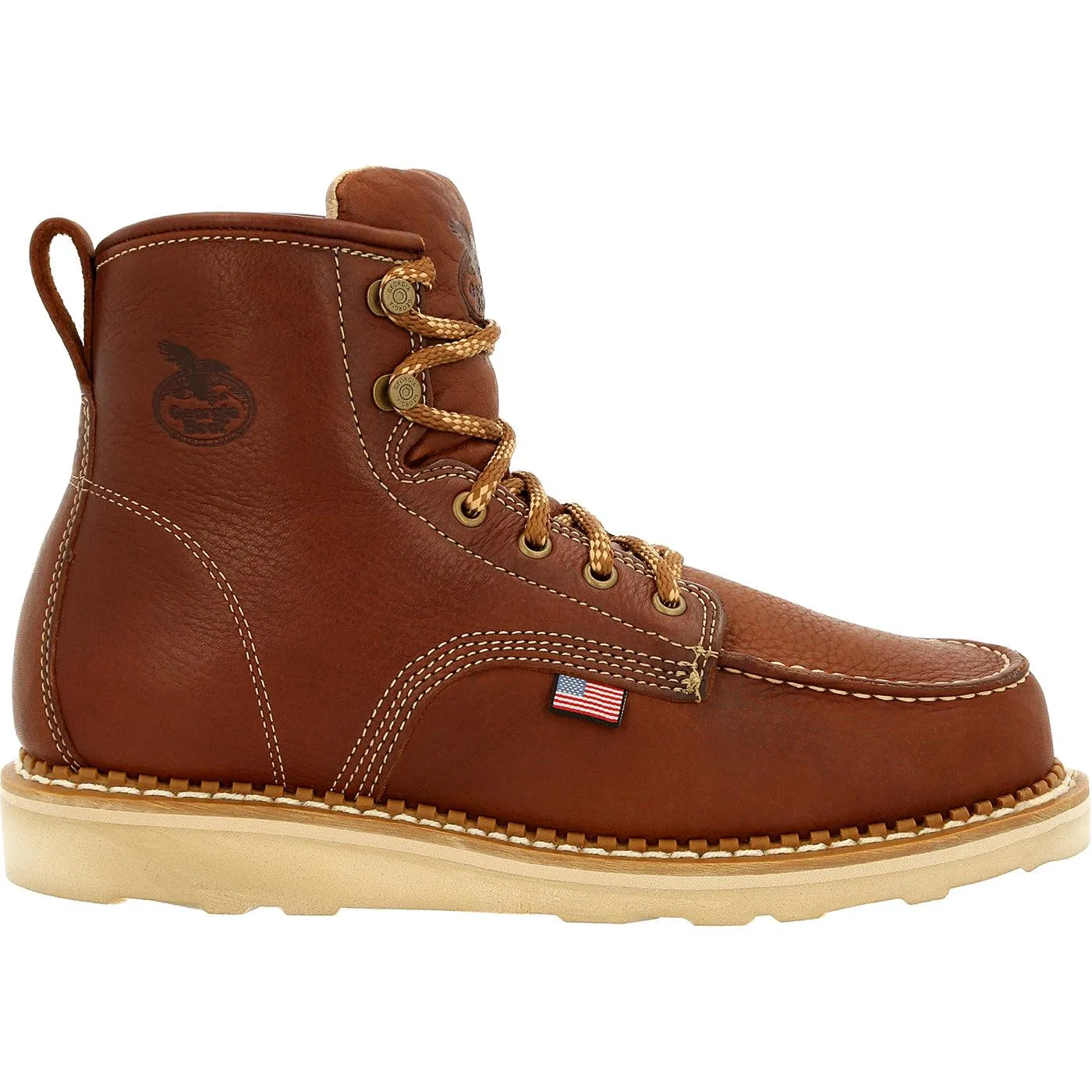 Georgia Boot USA Wedge Moc Toe Work Boot