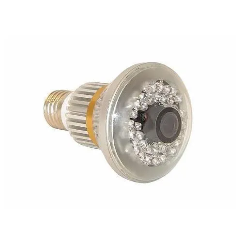 High End Security Camera Motion Detect CCTV Nightvision Bulb Camcorder