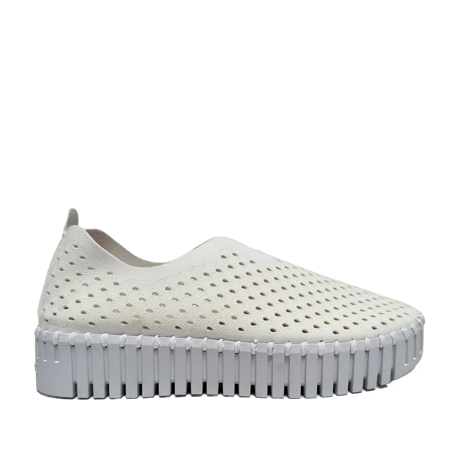 Ilse Jacobsen Women's Tulip Platform in White