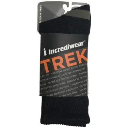 Incrediwear - Trek Socks Green/Grey Large