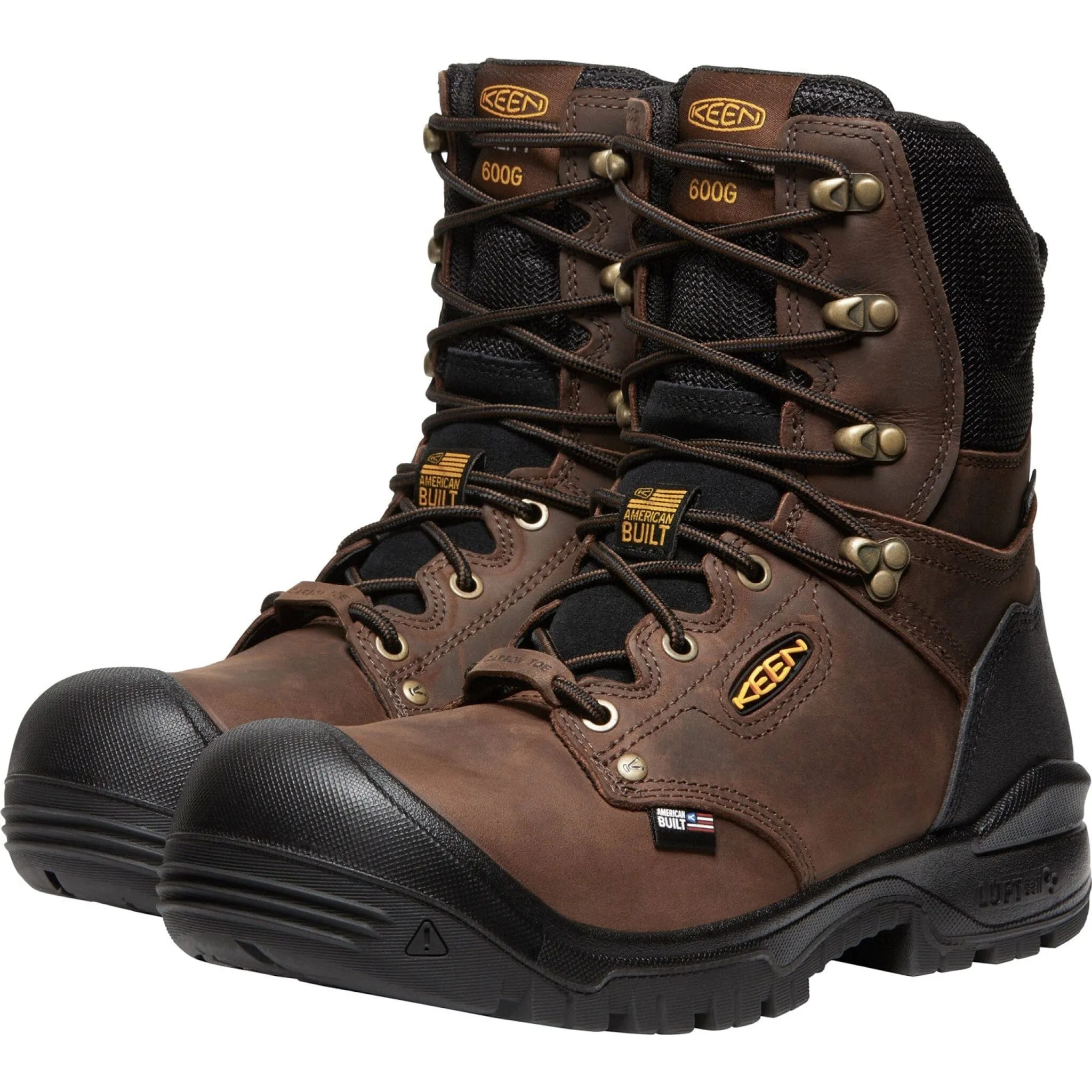 KEEN INDEPENDENCE 8" INSULATED WATERPROOF BOOT (CARBON FIBER TOE) MEN'S