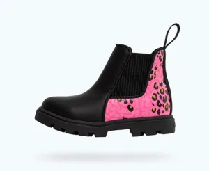 Kensington Treklite Kid's Chelsea Boot - Jiffy Black/Crayon Digital Cheetah