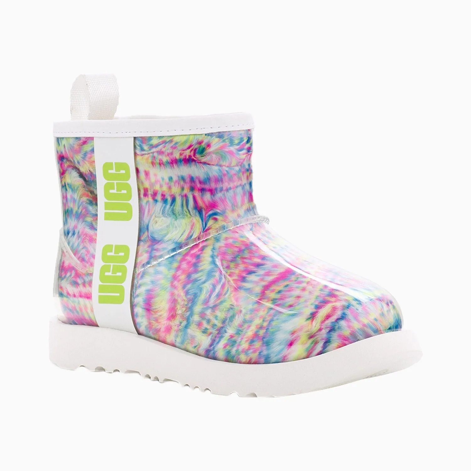 Kid's Classic Clear Mini Pixelate Boots