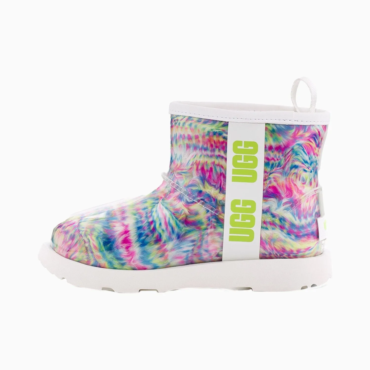 Kid's Classic Clear Mini Pixelate Boots