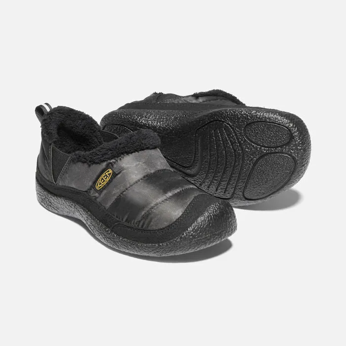 Kid's Howser II Slipper Shoe - Black/Keen Yellow