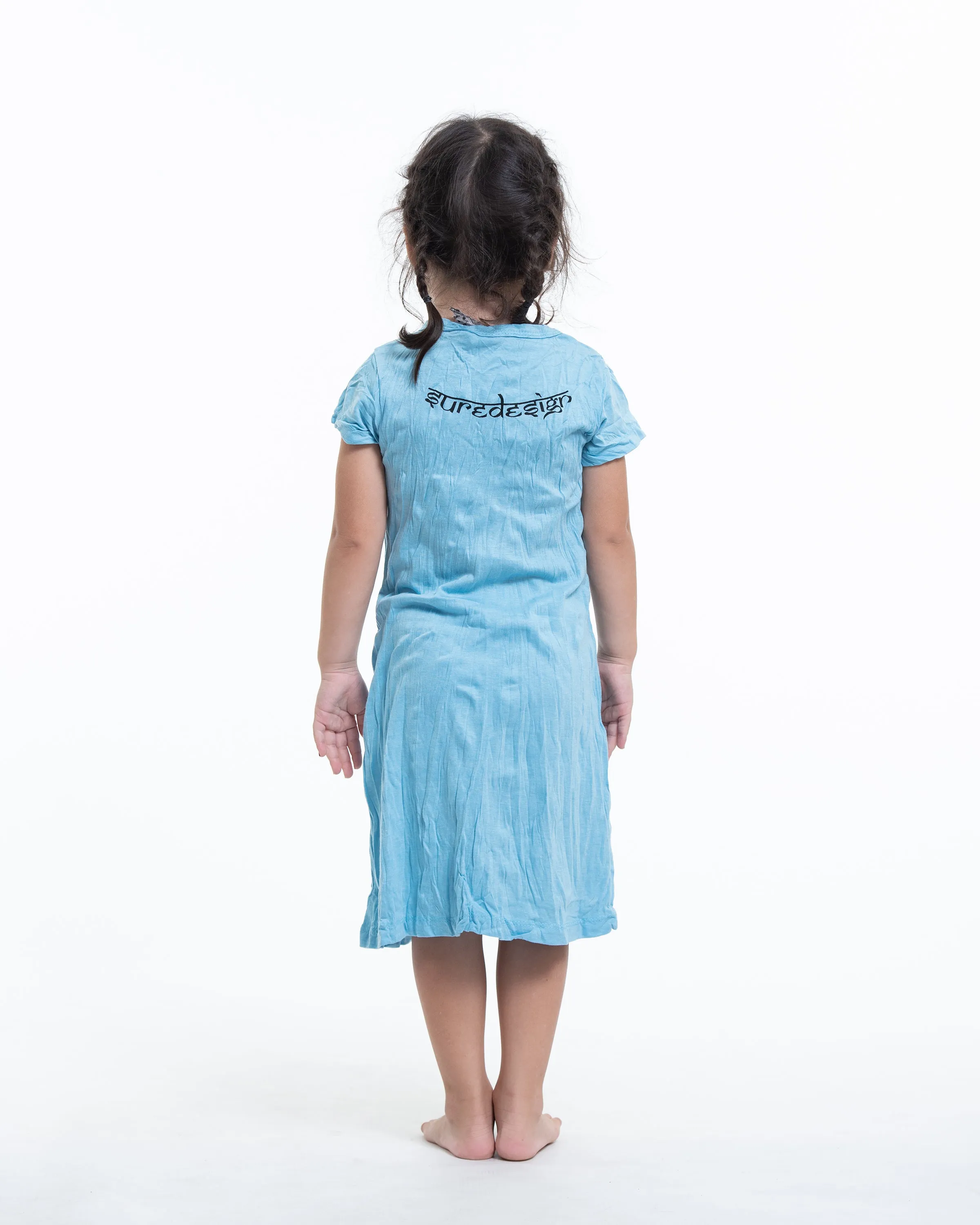 Kids Octopus Dress in Blue