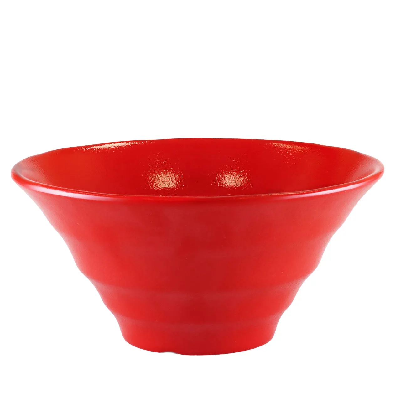 Melamine Red Grainy Noodle Bowl 57 fl oz / 8.7" dia