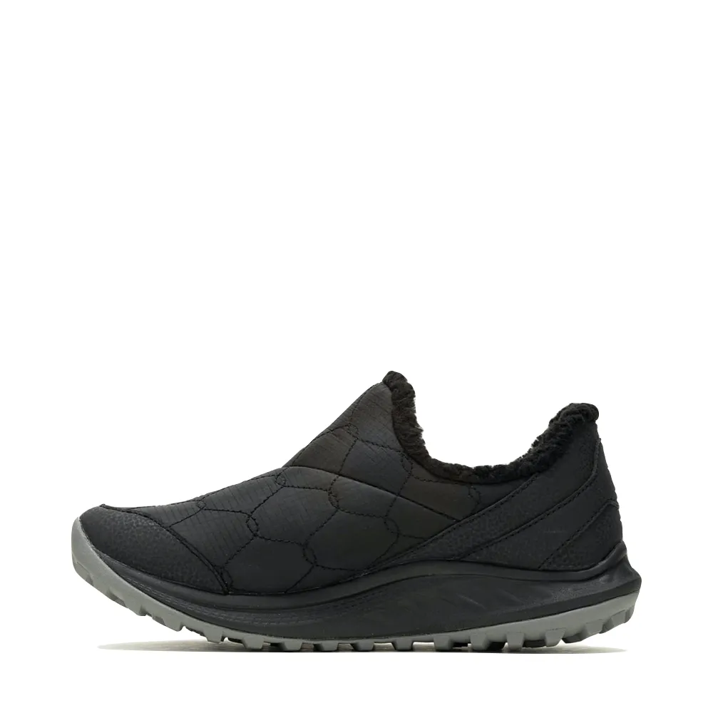 Merrell Women's Antora 3 Thermo Slip On Waterproof Moc in Black