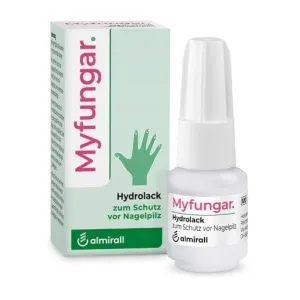 MYFUNGAR nail polish, damaged nails