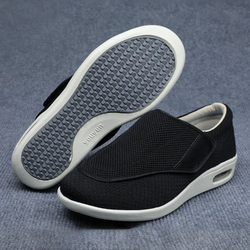 Owlkay Plus Size Wide Diabetic Shoes For Swollen Feet Width Shoes-NW025