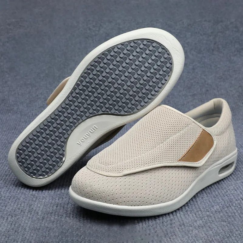 Owlkay Plus Size Wide Diabetic Shoes For Swollen Feet Width Shoes-NW025