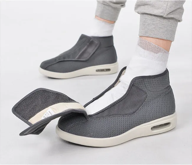 Owlkay Plus Size Wide Diabetic Shoes For Swollen Feet Width Shoes-NW046