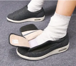 Owlkay Wide Diabetic Shoes For Swollen Feet-NW019N