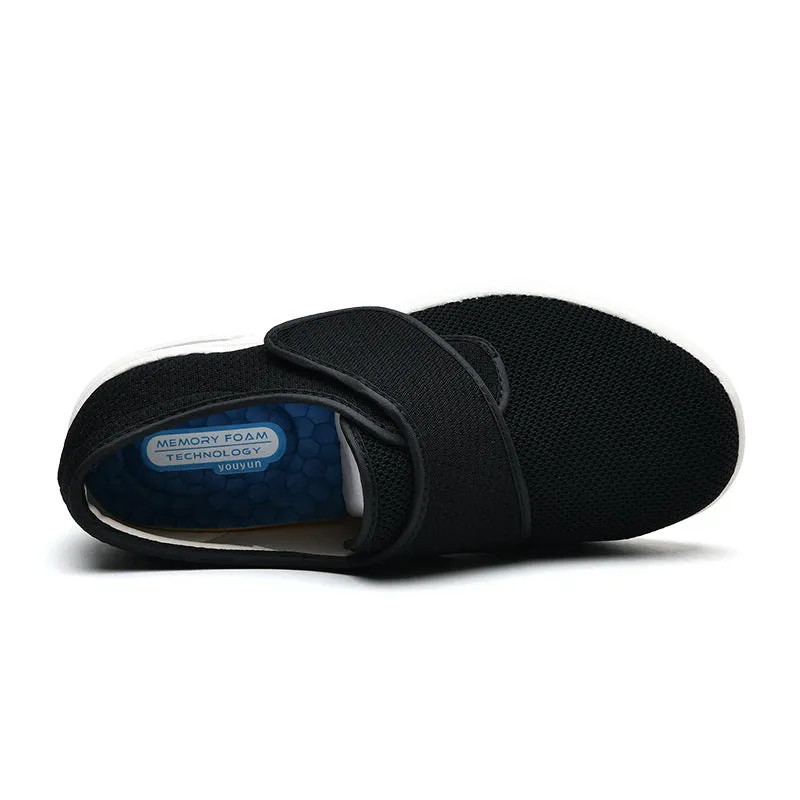 Owlkay Wide Diabetic Shoes For Swollen Feet-NW029