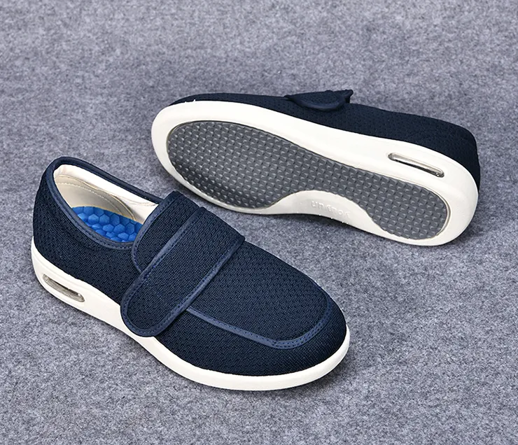 Owlkay Wide Diabetic Shoes For Swollen Feet-NW036